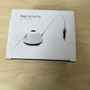 Magic Tail Cat Toy Catch Me If You Can LED Light New Kitty Interactive